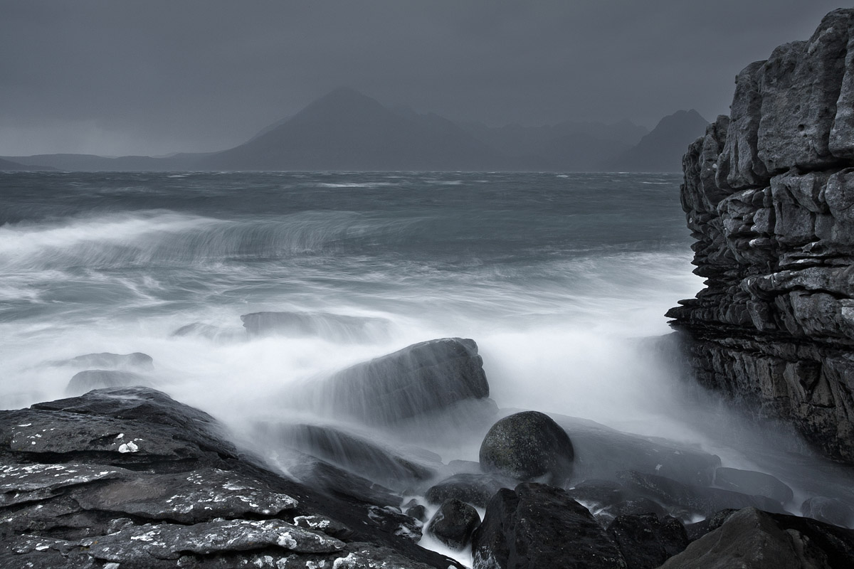 Mauvais temps sur les Cuillins